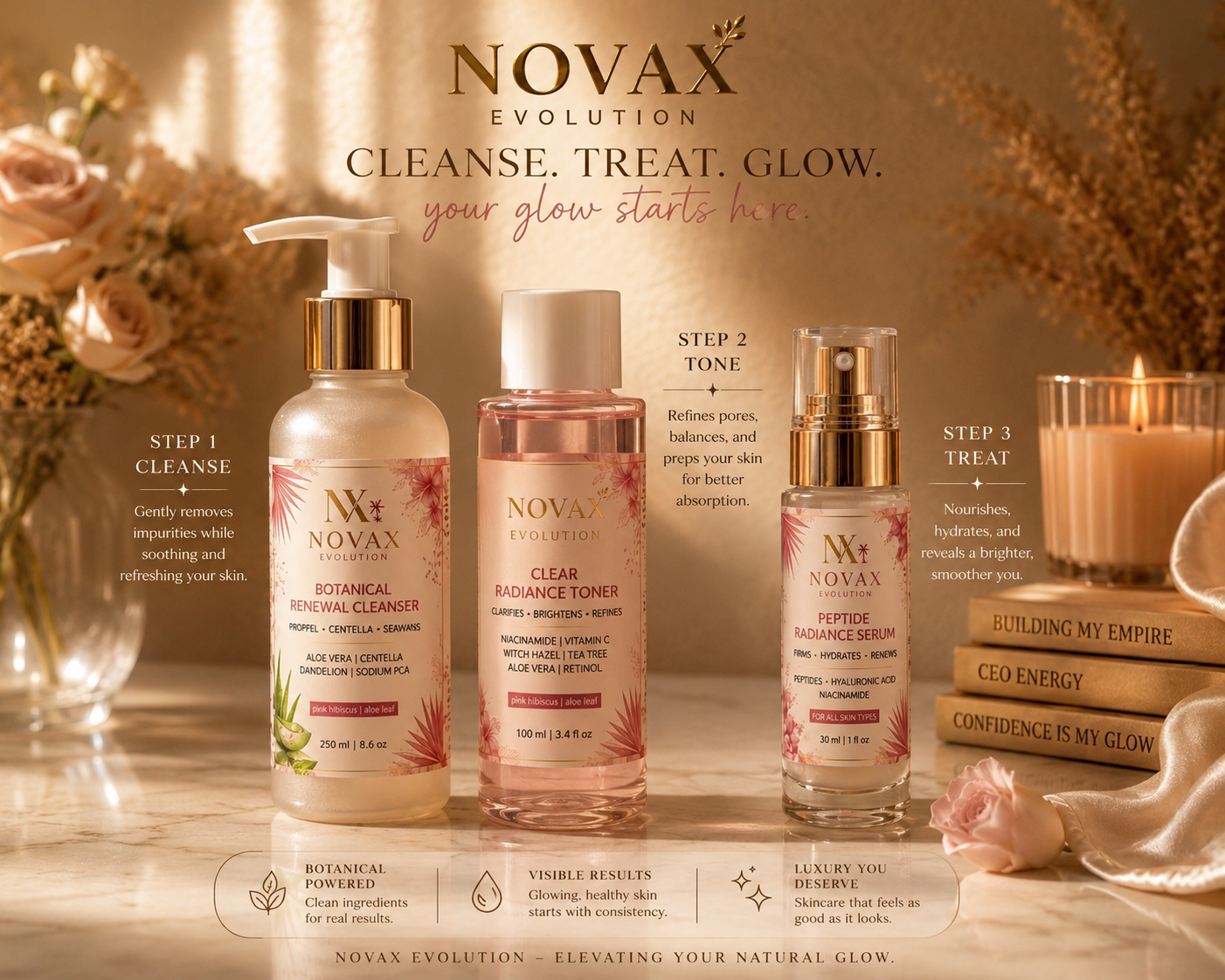 ✨ NovaX Radiance Ritual Trio